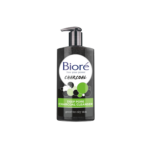 3 Bottles Of Bioré Deep Pore Charcoal Face Wash