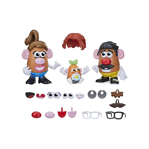 Potato Head Create Your Potato Head Family Toy For Kids Ages 2 and Up, Includes 45 Pieces