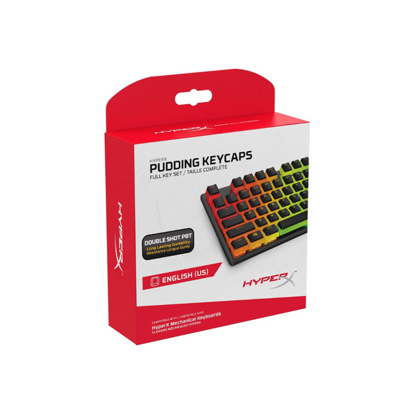 HyperX Pudding Keycaps - Black