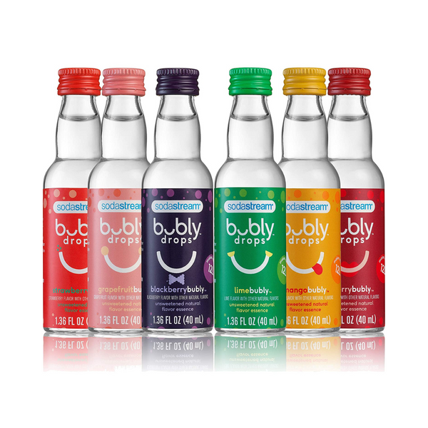 Sodastream Bubly Drops Paquete variado original de 6 sabores