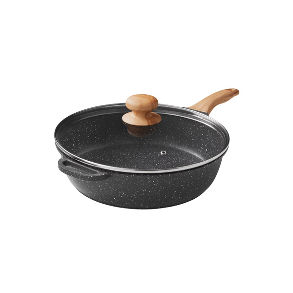 Signature 4-Quart Cast Aluminum Jumbo Cooker Frying Pan