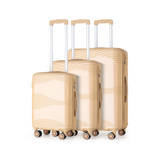 3 Piece Luggage Set with TSA Locks (11 Colors)