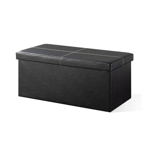 Otto & Ben 30-Inch Storage Ottoman with Smart Lift Top