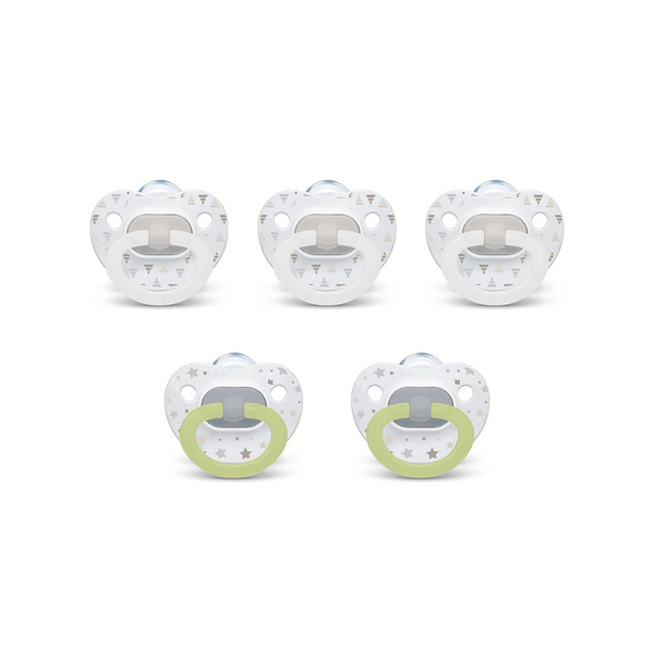 5-Pack NUK Orthodontic Pacifiers