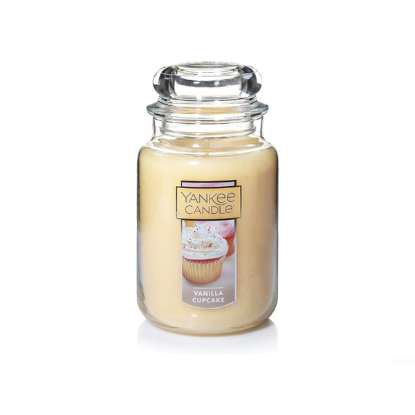 Large 22oz Yankee Candle Vanilla Cupcake Scented Candle