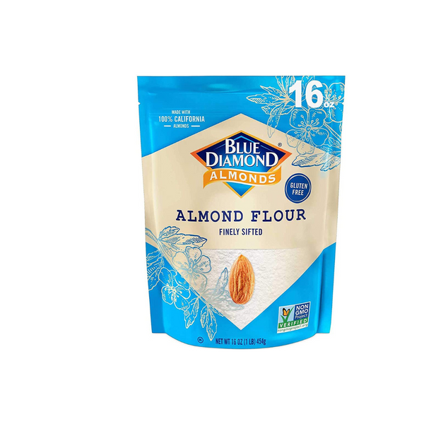 Blue Diamond Almond Flour, Gluten Free, Finely Sifted 1 Pound Bag