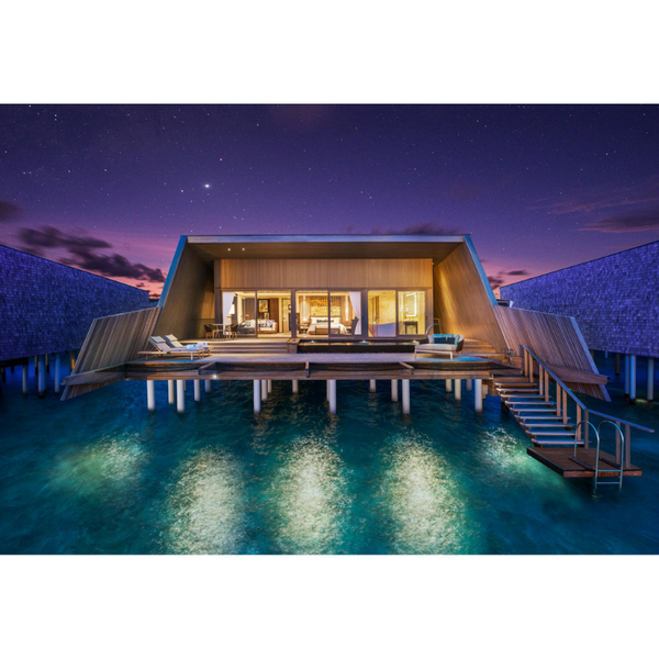 Win A Dream Trip For 2 To An Overwater Villa in the St. Regis Maldives Vommuli Resort or the JW Marriott Maldives Resort & Spa!