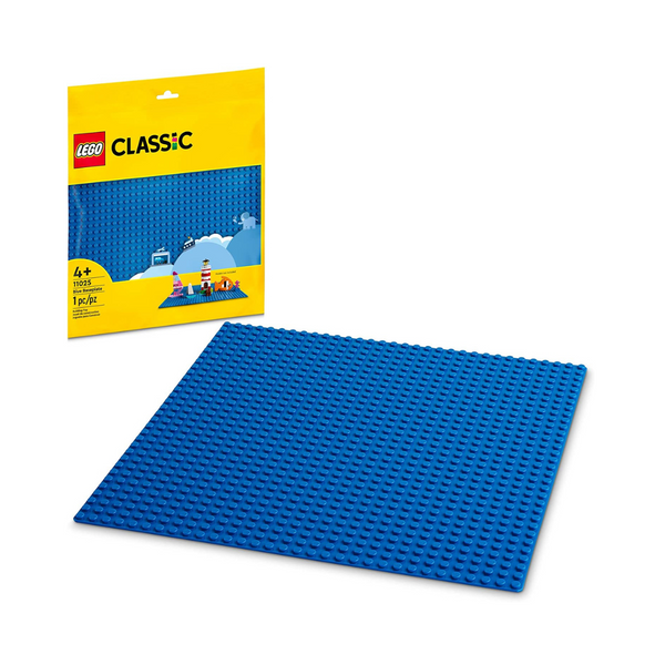 LEGO Classic Blue Baseplate 11025 Building Toy Set for Preschool Kids