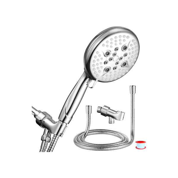 Handheld High Pressure Shower Head 5-Setting With Massage Function