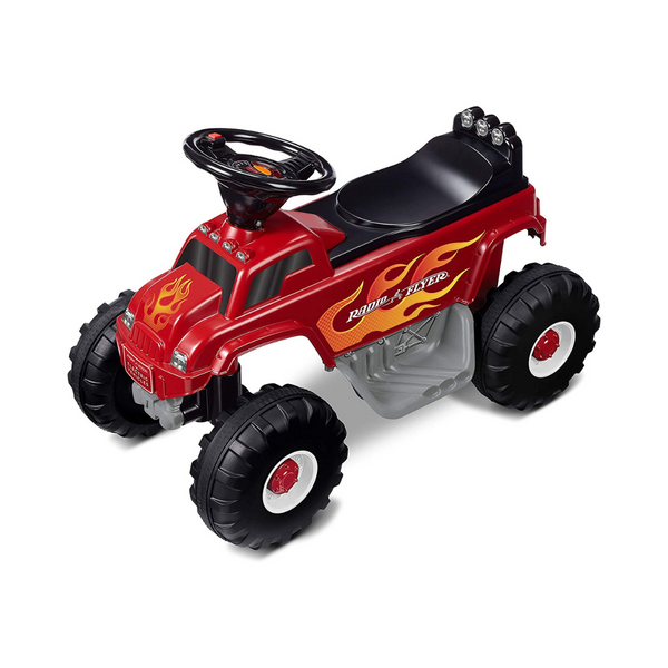 Radio Flyer Monster Truck Coche eléctrico con batería