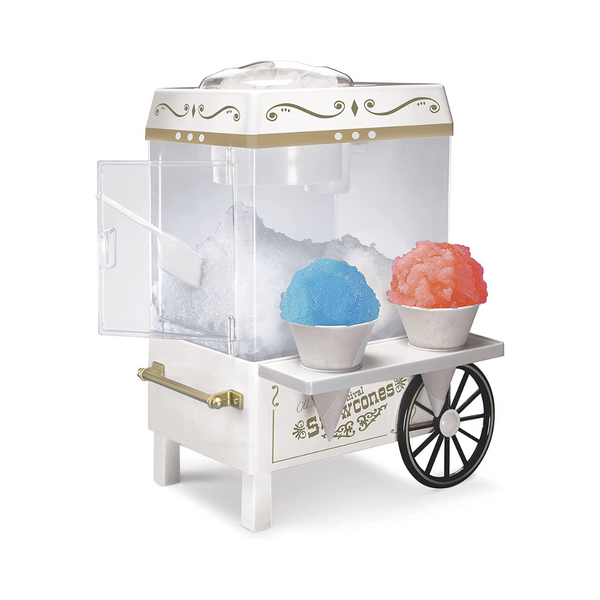 Nostalgia Vintage Table-Top Snow Cone Maker, Makes 20 Icy Treats