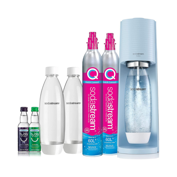 Paquete de fabricante de agua con gas SodaStream Terra