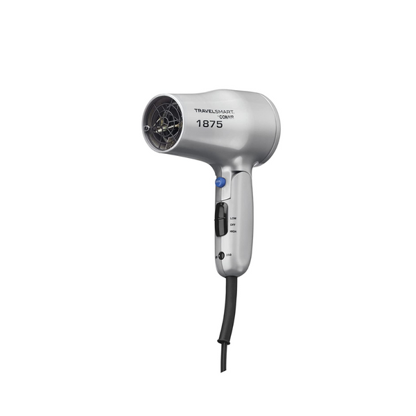 Conair 1875 Watt Compact Travel Hair Dryer with Folding Handle