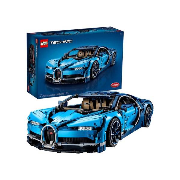 LEGO Technic Bugatti Chiron Race Car 3,599 Piece Building Kit