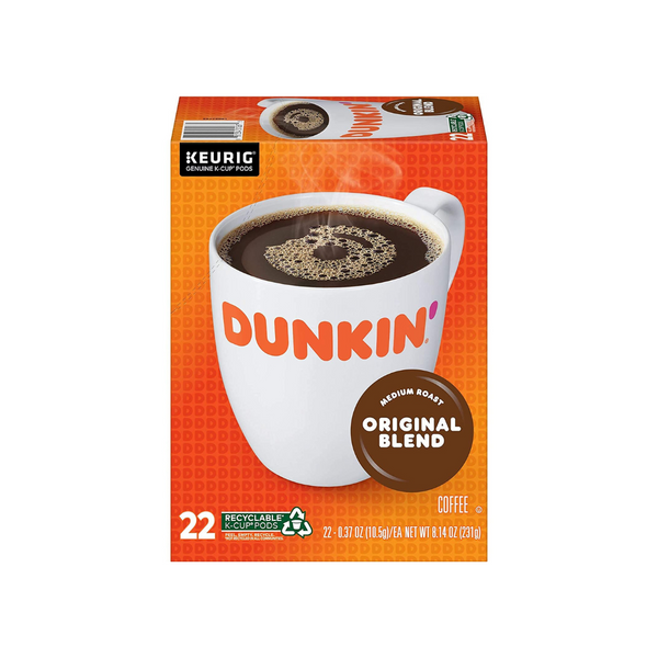 88 Dunkin’ Original Blend Medium Roast Coffee K-Cups