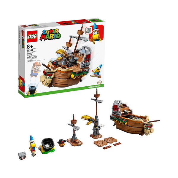 1152-Piece LEGO Super Mario Bowser’s Airship Building Set