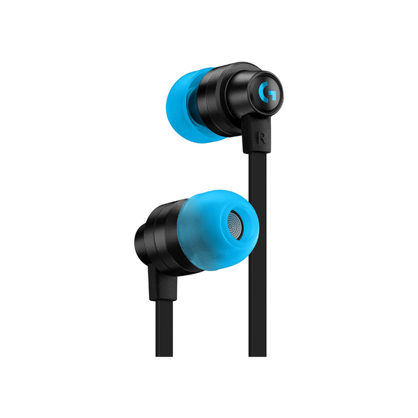 Logitech G333 Gaming Earphones w/ Mic, Dual Audio Drivers & USB-C Adapter