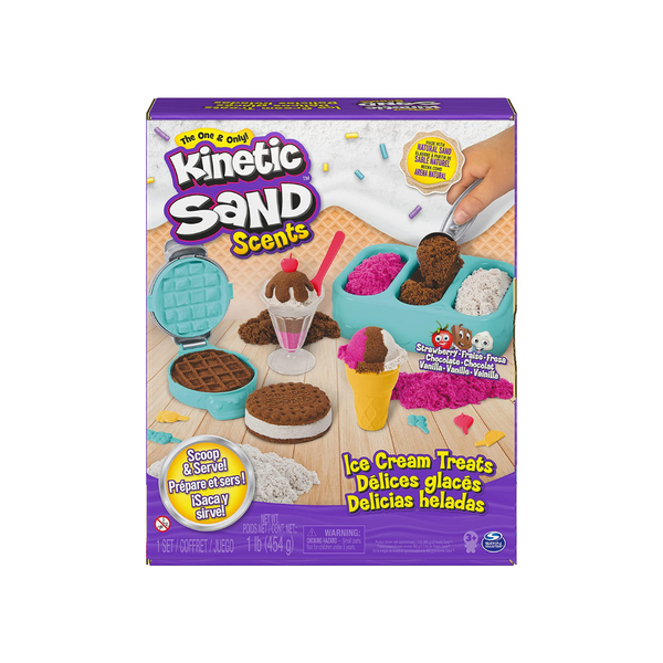 Kinetic Sand Scents, Ice Cream Treats Playset