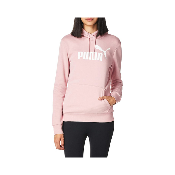 Puma Women’s Plus Size Essentials Fleece Logo Hoodie