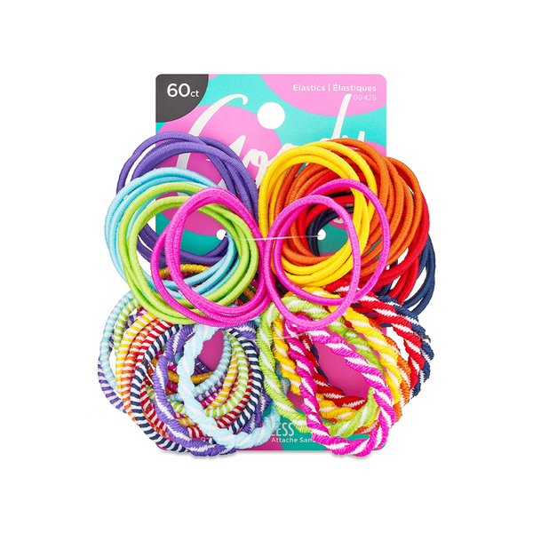 Pack Of 60 Goody Ouchless Elastic Hair Ties