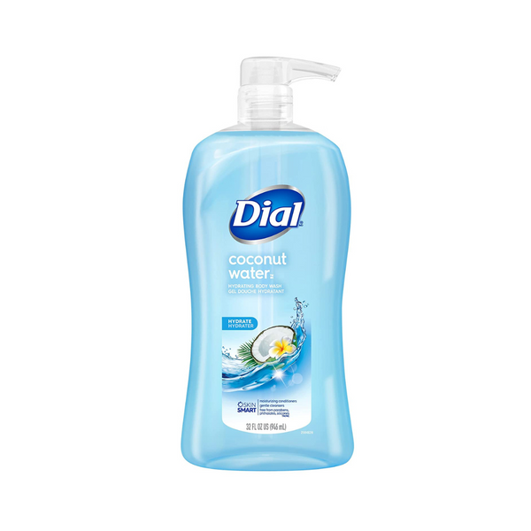 Dial Body Wash, Refresca y Renueva Agua de Coco