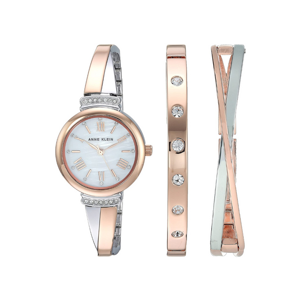 Ahorre en relojes y juegos de pulseras Anne Klein 