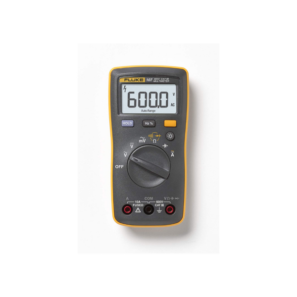 Fluke 107 AC/DC CAT III 600 V Pocket Digital Multimeter