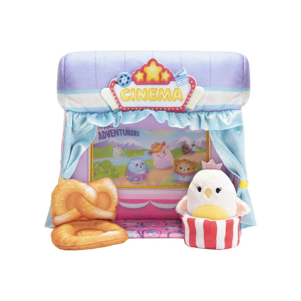 Peluche Squishville Mini-Squishmallows Cinema Playset