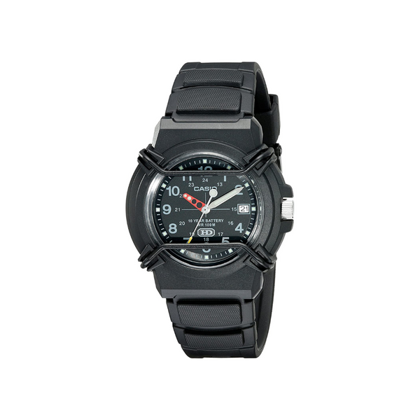 Reloj deportivo analógico Casio para hombre (negro)