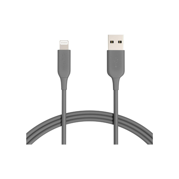 Amazon Basics Cargador certificado USB-A a Lightning MFi de 6 ′ con garantía de por vida