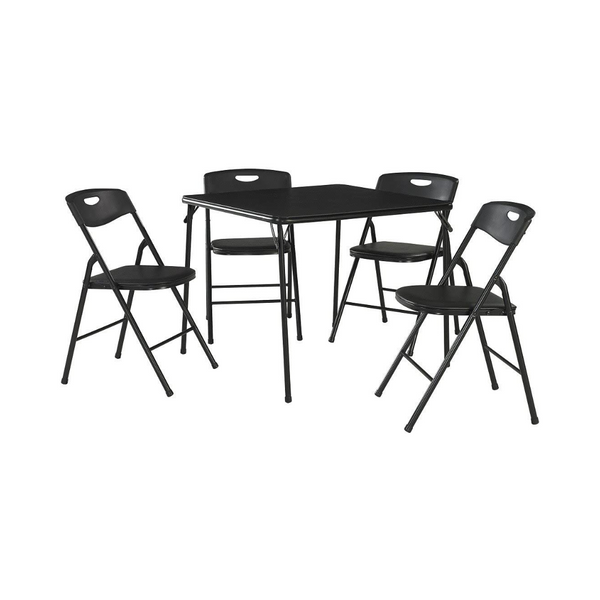 COSCO 5-Piece Folding Table And Chair Set