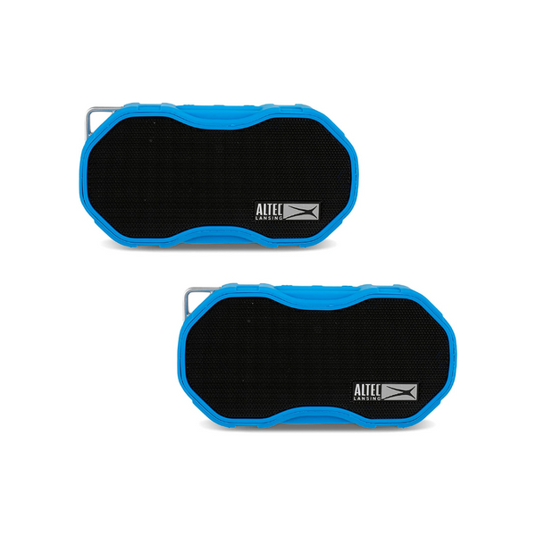 Paquete de 2 altavoces Bluetooth resistentes al agua Altec Lansing