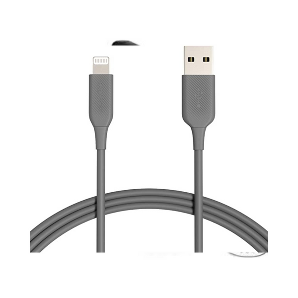 Amazon Basics Cargador certificado USB-A a Lightning MFi de 6 ′ con garantía de por vida