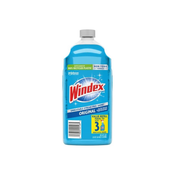 2-Liter Windex Glass Cleaner Refill Bottle