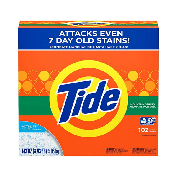 Tide Powder Mountain Spring 102 Loads Laundry Detergent