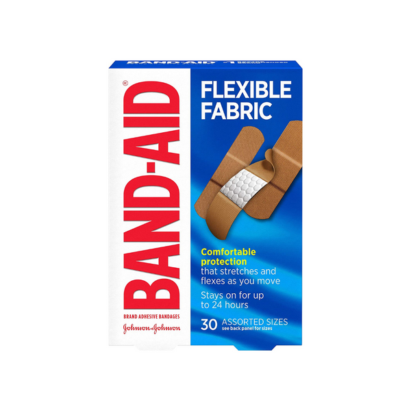 Vendajes adhesivos de tela flexible marca Band-Aid