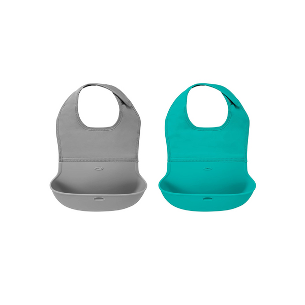 2-Pack OXO Tot Roll Up Bibs