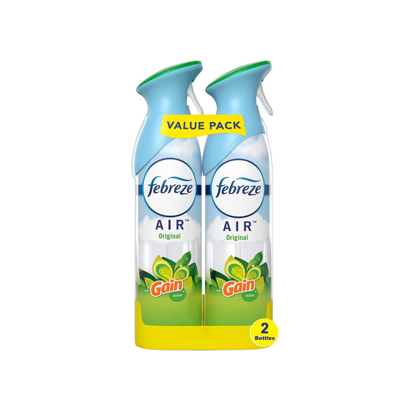 Pack of 2 Febreze Odor-Fighting Air Freshener with Gain Scent