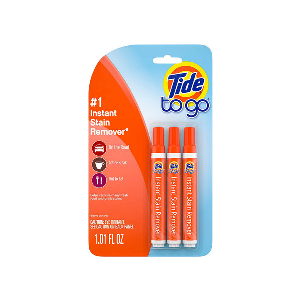 Termina esta noche: paquete de 3 bolígrafos quitamanchas instantáneos Tide To Go