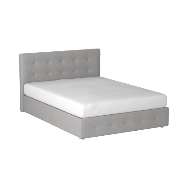 DHP Rose Upholstered Platform Bed with Underbed Storage Drawers