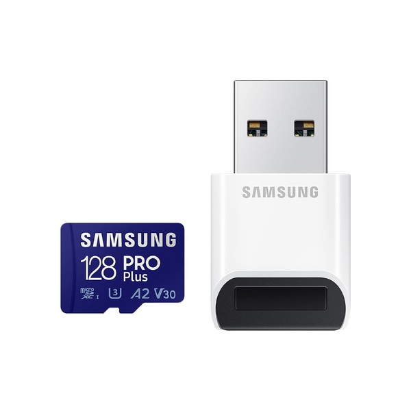 SAMSUNG PRO Plus + Reader 128GB microSDXC