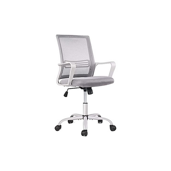 Silla de escritorio giratoria ergonómica de malla transpirable con respaldo medio Smugdesk