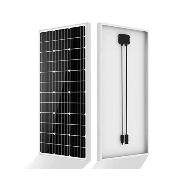 ECO-WORTHY 100W 12V Monocrystalline Solar Panel