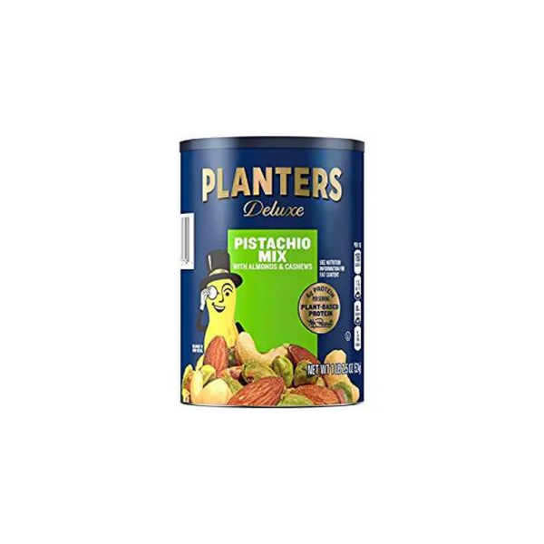 PLANTERS Deluxe Mezcla de pistacho (bote resellable de 1.15 lb)