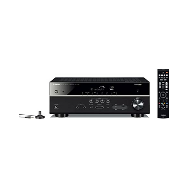 YAMAHA RX-V385 Receptor AV 4K Ultra HD de 5.1 canales con Bluetooth