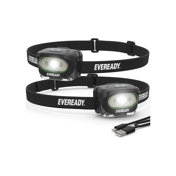 Paquete de 2 faros LED recargables Eveready