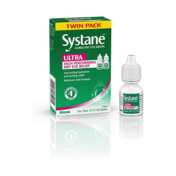 Gotas para ojos ultra lubricantes Systane de 2 unidades de 0,33 onzas