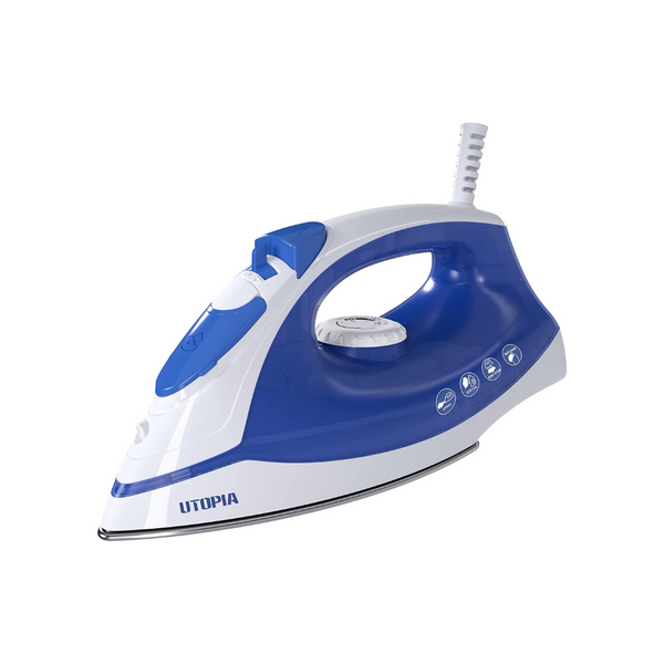 Utopia Home Plancha de Vapor para Ropa con Suela Antiadherente