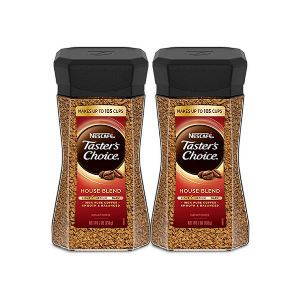 2 Café instantáneo Nescafé Taster's Choice House Blend