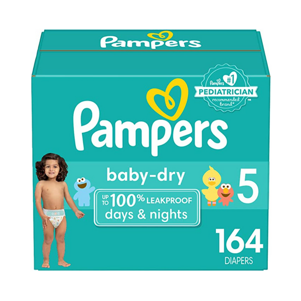 Ahorre en tamaños seleccionados de pañales Pampers